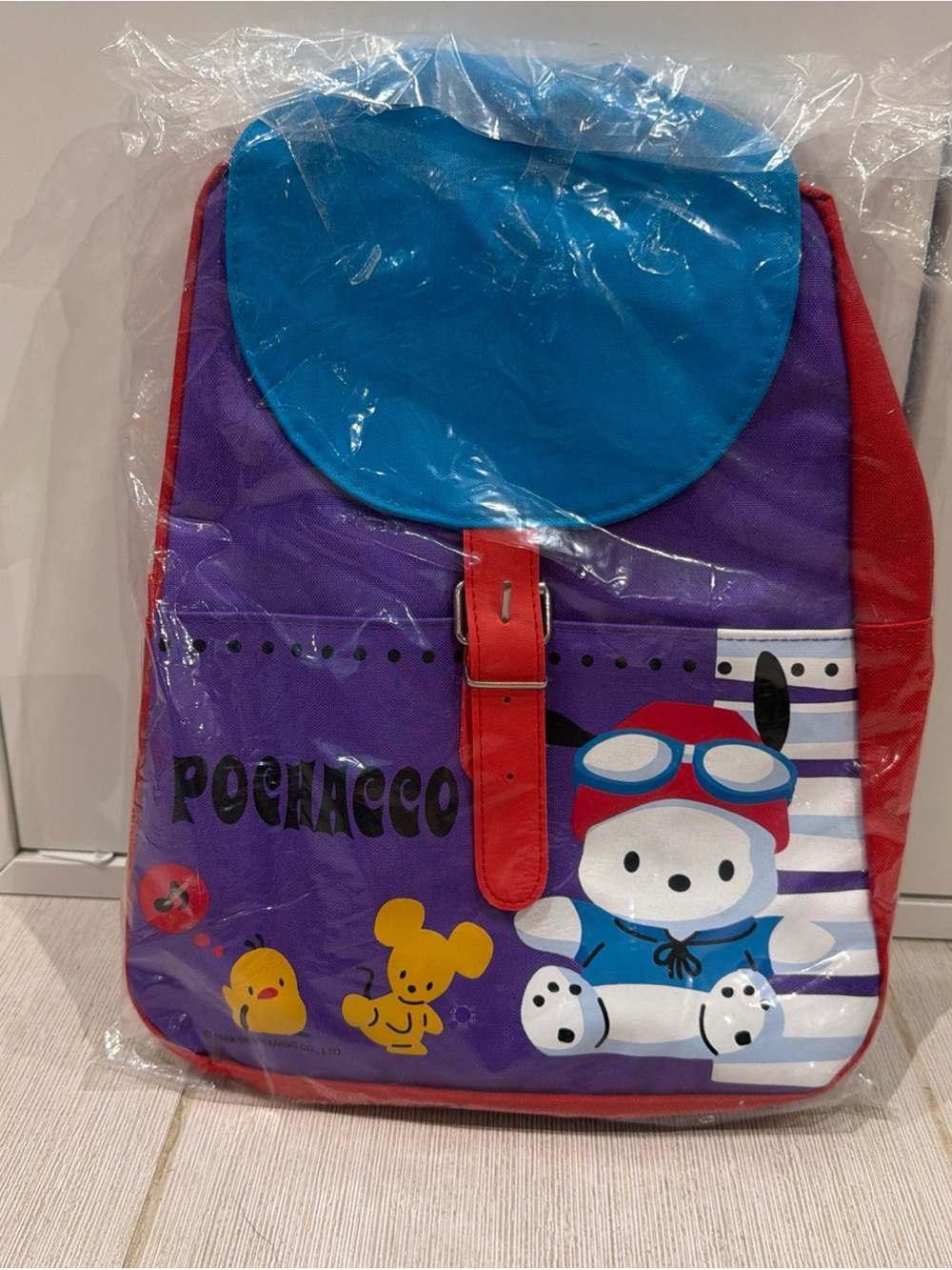 Deadstock Vintage 1999 Sanrio Pochacco Backpack (Brand New & Sealed)